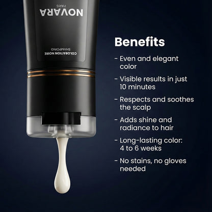 Instant color shampoo