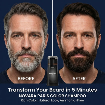 Instant color shampoo for men